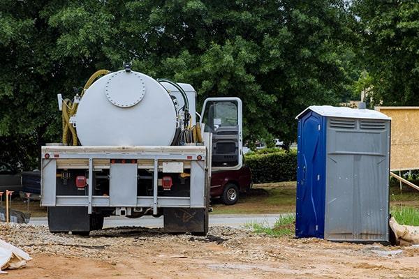 workers at Harrison Porta Potty Rental